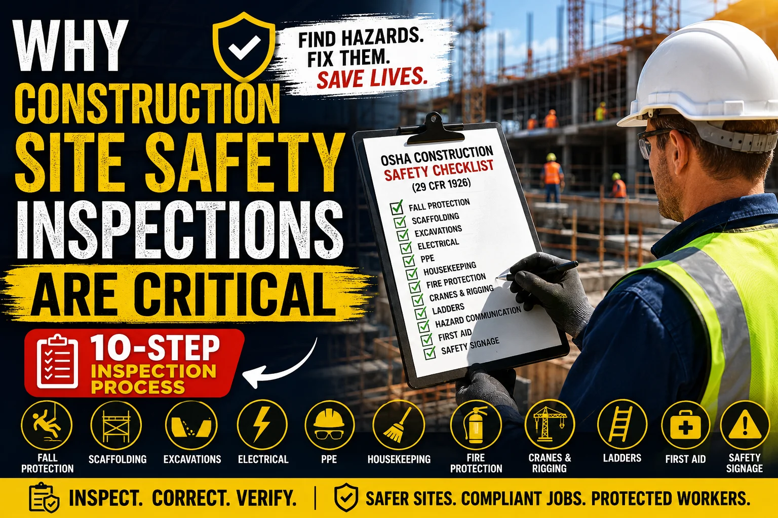 How to Inspect a Construction Site for Safety: 10-Step Guide