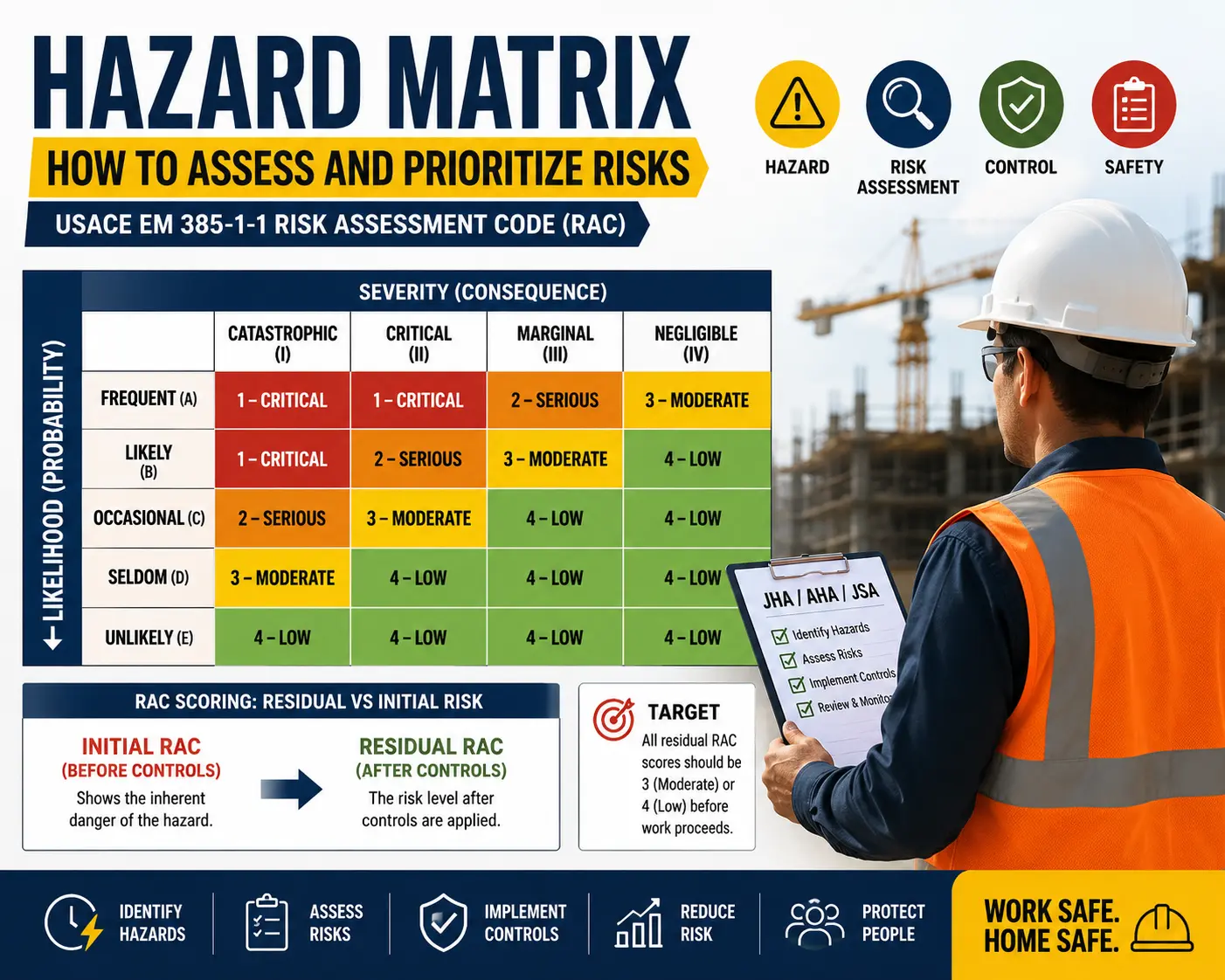 Hazard Matrix: How to Use a Risk Assessment Matrix in Safety